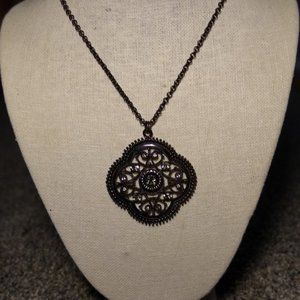 Black Mosaic necklace